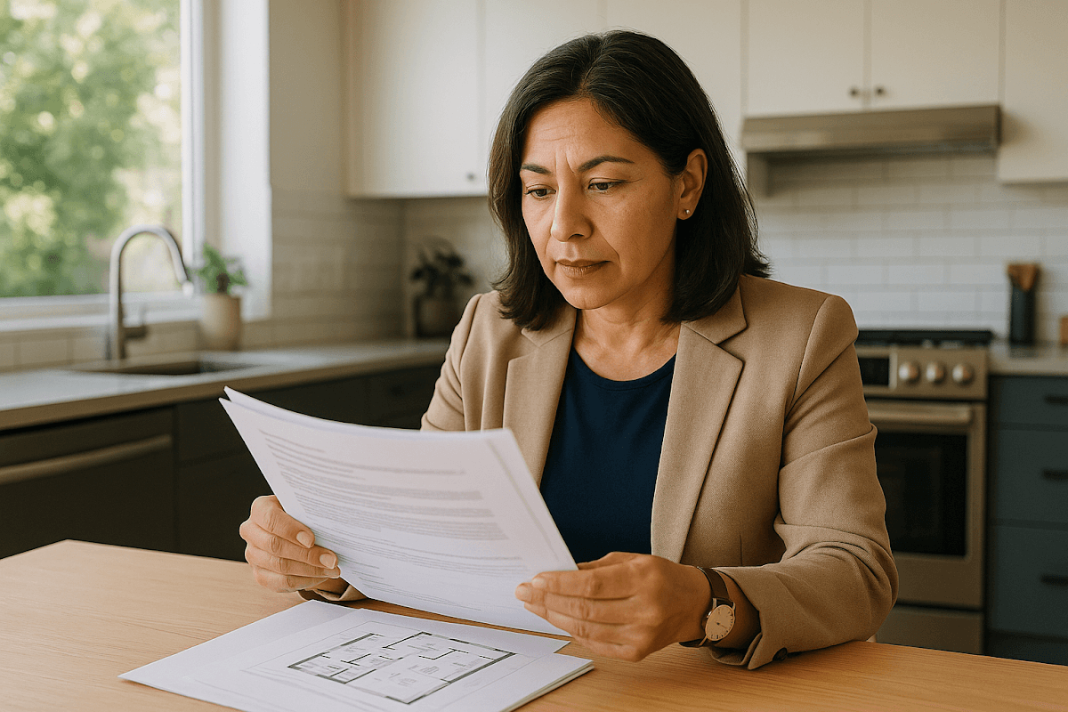 Comparison of Home Equity Loan and HELOC features including lump sum payment, fixed rates, credit line flexibility, and variable rates.