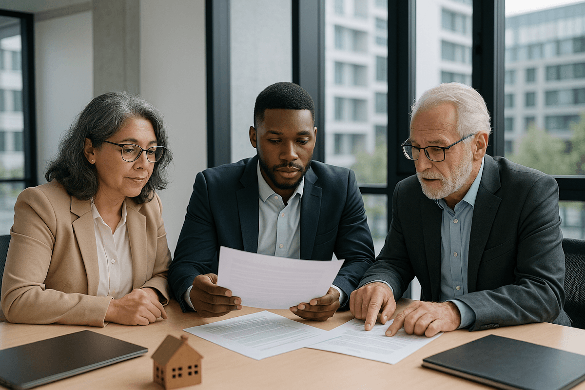 Infographic on credit score strategies, cash reserve requirements, and documentation approaches for self-employed mortgage borrowers.