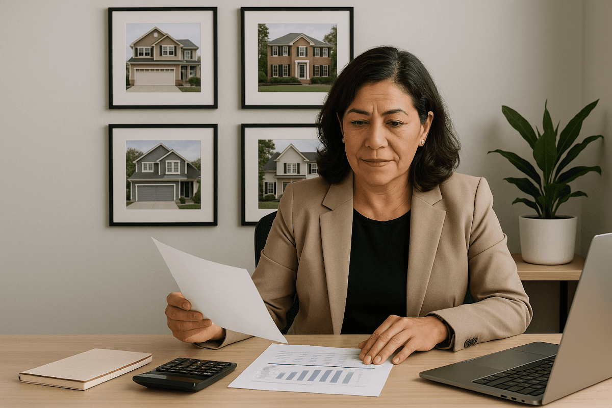 Step-by-step process for mortgage debt consolidation with key factors like current debts, property equity, and savings calculation.