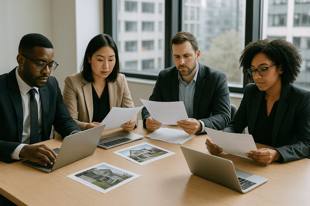 Visual representation of the step-by-step refinancing process for investment properties, including requirements and benefits.