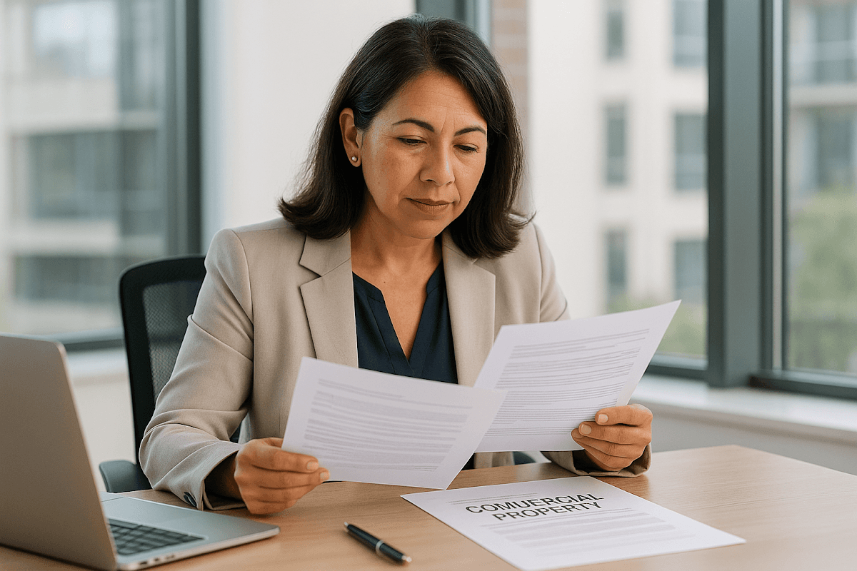 Visual guide for required SBA loan documents including financial statements, business plans, and legal documentation.