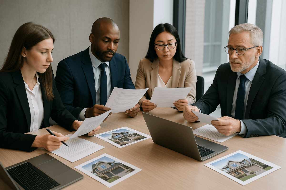 Visual representation of debt reduction strategies, DSCR loan criteria, market trends, and financing options for real estate investors.