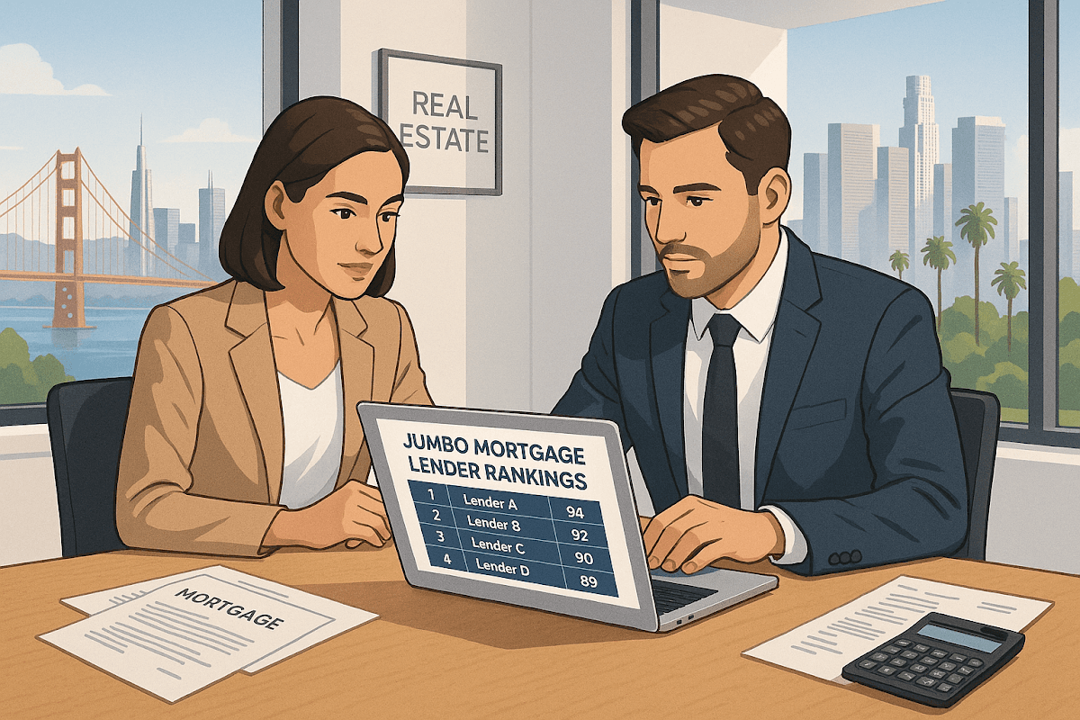 10 Best Jumbo Lenders in California