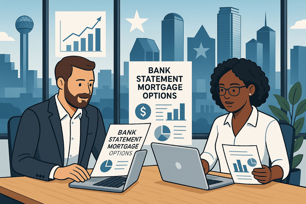 Top 10 Bank Statement Mortgage Lenders in Texas