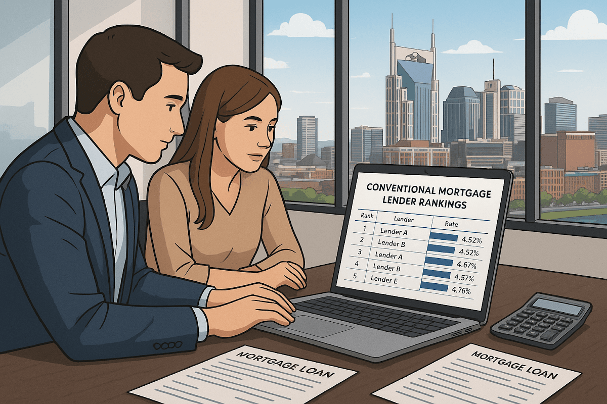 Top 10 Best Conventional Lenders in Tennessee