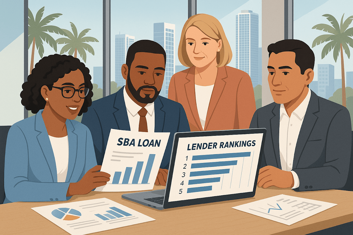 Top 10 Best SBA 7(a) Lenders in Florida