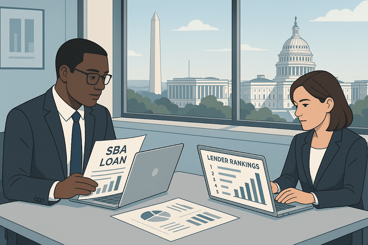 Top 10 Best SBA 7(a) Lenders in Washington D.C.