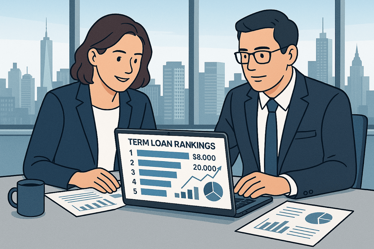 Top 10 Business Term Loan Lenders on the East Coast