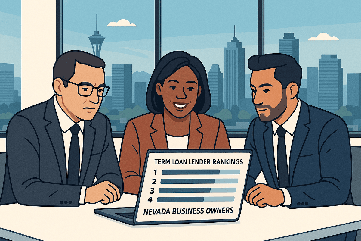 Top 10 Business Term Loan Lenders in Nevada