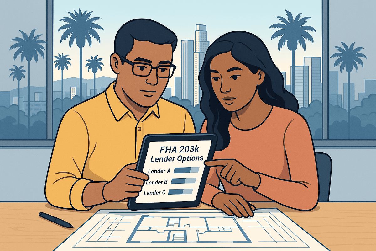 Top 10 FHA 203k Lenders in California