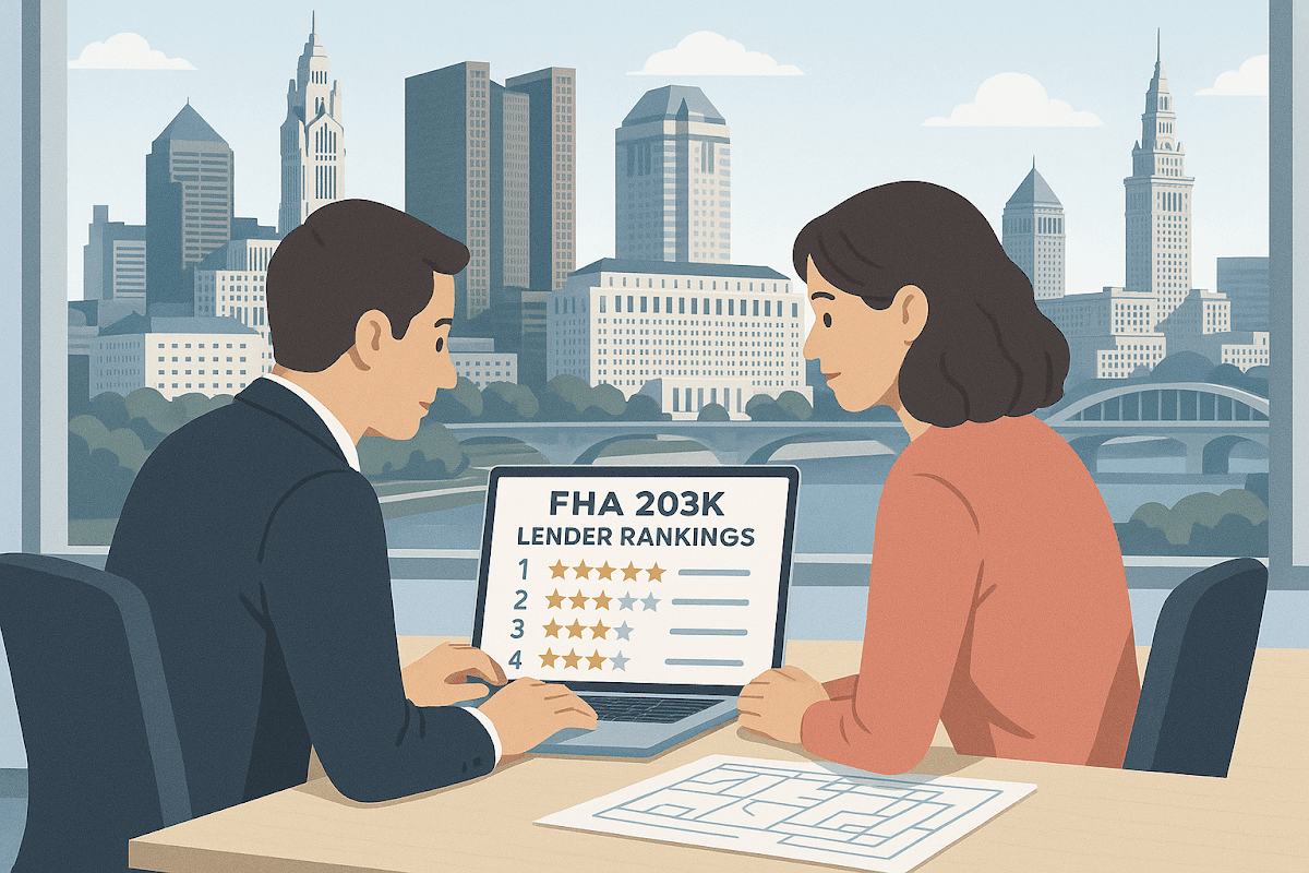 Top 10 FHA 203k Lenders in Ohio