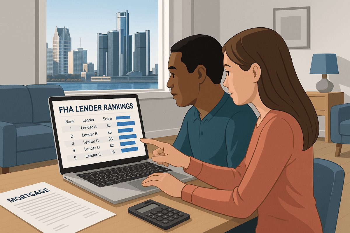 Top 10 FHA Lenders in Michigan