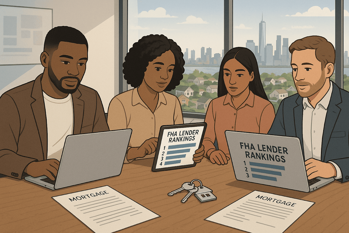 Top 10 FHA Lenders in New Jersey