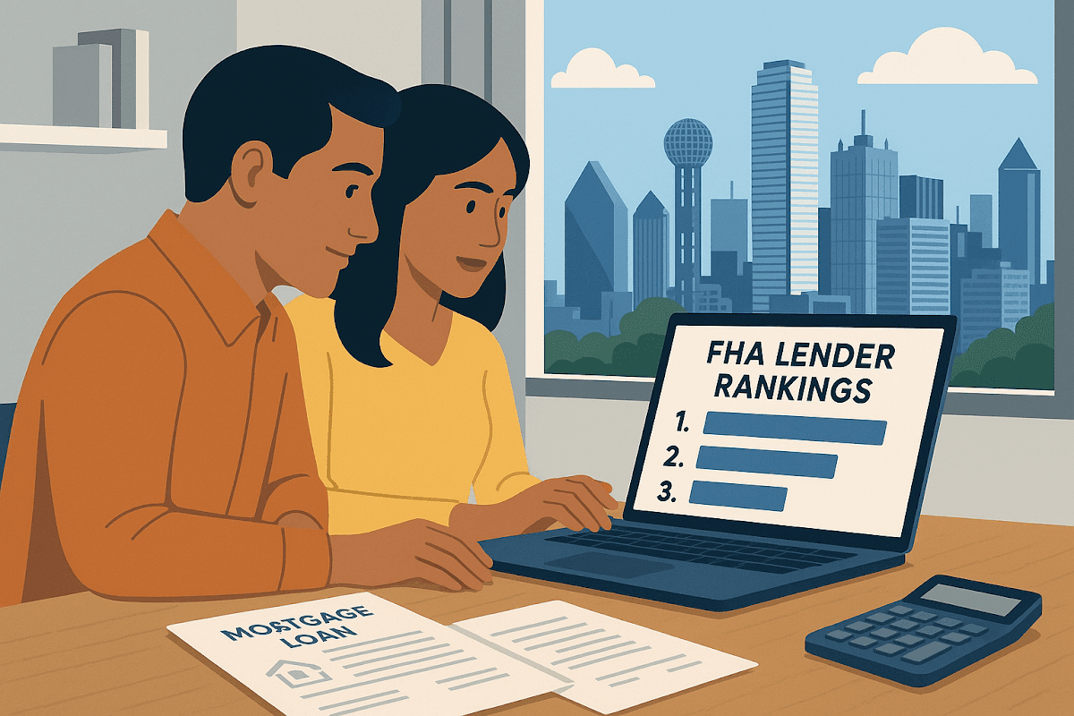 Top 10 FHA Lenders in Texas
