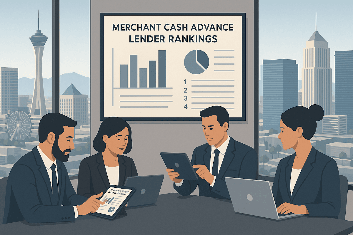 Top 10 Merchant Cash Advance Lenders in Nevada