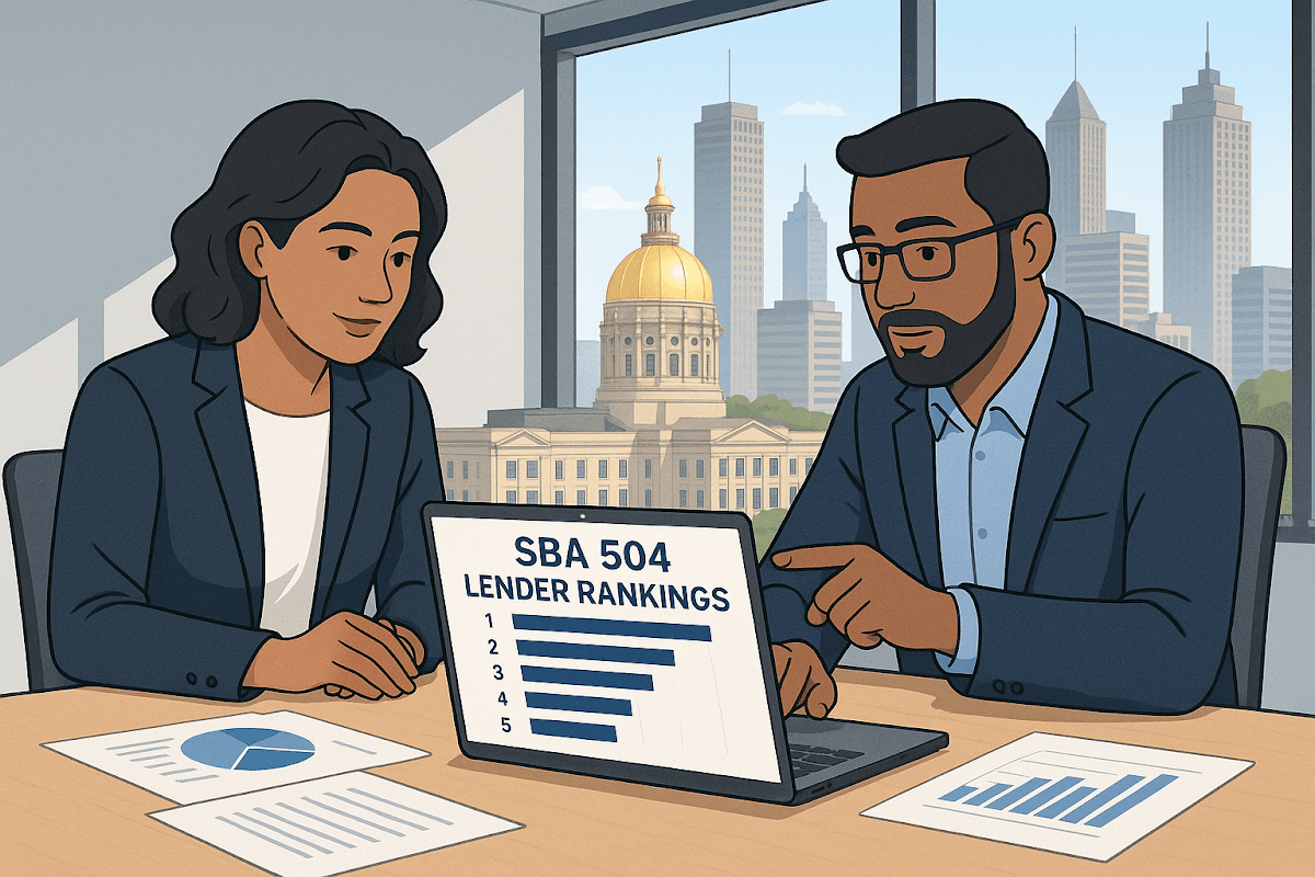 Top 10 SBA 504 Lenders in Georgia